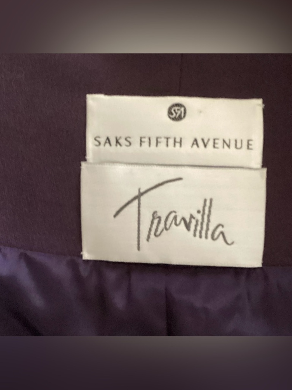 Travilla 3-Piece Eggplant Pantsuit - Picture 7 of 7